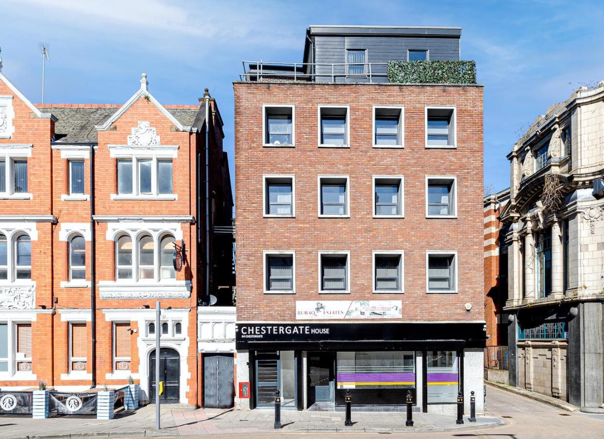 Top Floor Apartment With Private Balcony In Stockport Centre By Hass Haus Exteriér fotografie