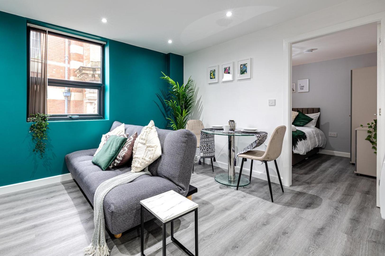 Top Floor Apartment With Private Balcony In Stockport Centre By Hass Haus Exteriér fotografie